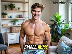 Overwhelmed by My Straight Neighbor's Unexpected Naked Encounter and Gay Affection