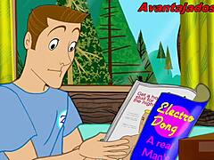 ゲイ俳優がブラジルスターとアニメヘンタイ乱交