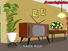 Pornô gay em desenho contrasts the professor putão in intriguing Brazilian hentai animation