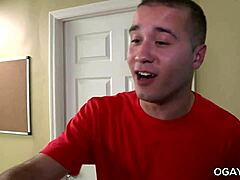 passionate gay make out turns into hardcore interracial anal fucking with latino hunks