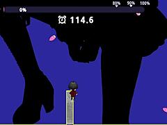 intriguing asian hentai game where counselor dates and anally penetrates library senior with toy