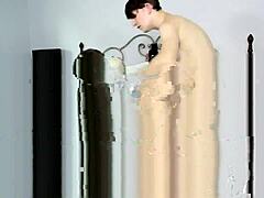 pakistani teen twink shares bareback pov kissing and oral action in arabian style