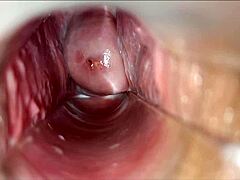 i feel this pulsating orgasm building inside her vagina during my horny solo masturbation session leading to intense climax.