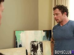 Gay amateur gets hardcore ass creampied after bareback blowjob and rough masturbation! 😈