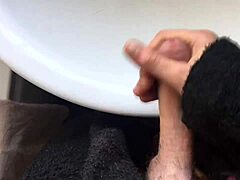 hey dude, why not try solo masturbating in the bathroom like this twink over free porn?