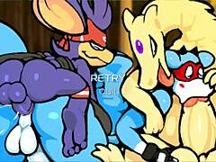 Oh So Hero gay hentai game with furry gangbang and cumshots in all holes technique