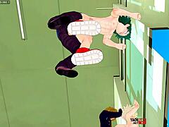 I feel so aroused in this my hero academia yaoi orgy where deku bakugou todoroki and kaminari get fucked by classmates in anime hentai