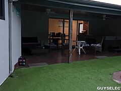 Friendly Bear Neighbor Teases With Naughty Bareback Service?