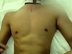 Bdsm handsome muscle takes on young 18+ twink in intense homemade interracial session