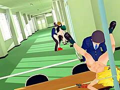 I feel so aroused in this my hero academia yaoi orgy where deku bakugou todoroki and kaminari get fucked by classmates in anime hentai