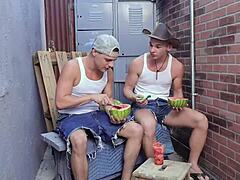 I uh bareback with Jack Waters and Asher Day