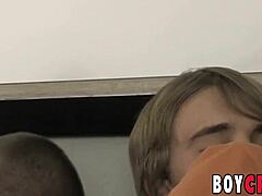 Overwhelmed Emotions As Twinks Patrick Kennedy And Jake Johnson Dive Into Intense Threesome Fucking With Cumshots