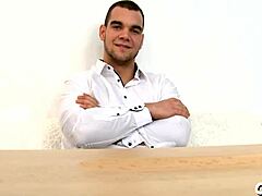 Monster Cock Blowjob Turns Rough in Naughty POV with Lusty Gay Oral Action