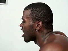 athletic black stepson in shorts gets first time pov rough outdoor pounding