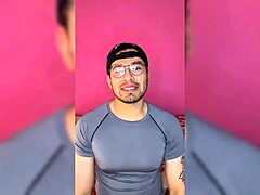 Macho arrives gym-excited by twink ass jerks 19cm load