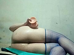 Intense Anal Fucking With Dildo For Passive Gay Man's Wild Masturbation Session!