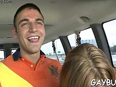 Will this twink suck and fuck my big cock roughly?