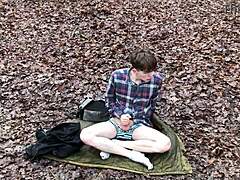 daddy films cute twink handjob camping outdoors