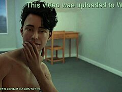 Lust Academy: James Dominates Elijah in Steamy Gay Blowjob Hentai