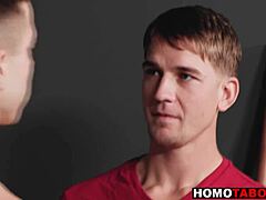 Young jock craves stepbrother's bareback cock still