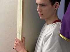 rough euro twinks explode in forbidden ass worship