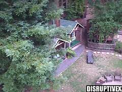 rough cabin bareback with deepthroat face fucking and hardcore hunk pounding.