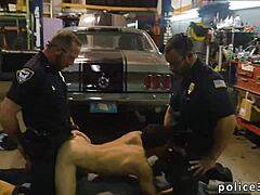 naked police hunks fuck black guys raw
