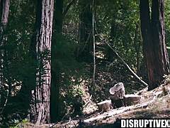 rough cabin bareback with deepthroat face fucking and hardcore hunk pounding.