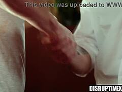 Big cock frat president barebacks twink deepthroat style