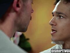 Big cock frat president barebacks twink deepthroat style