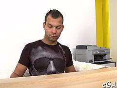 hunks explore intense connections in full scenes