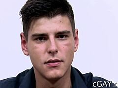 Twinks compete sucking big cocks in cum monster contest game