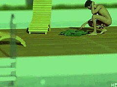 Summer Vacation 34 Hentai Yaoi Teen Blowjob Stall Explosion!