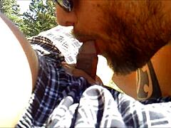 Amateur Gays Bareback Fuck Outdoors with Huge Cumshots