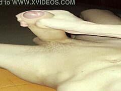 huge dick twink stud jerks massive load solo