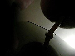 imagine cum dripping from his face after solo dildo ass fuck facial blast