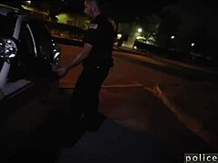black cop emo jerks off in hardcore group blowjobs