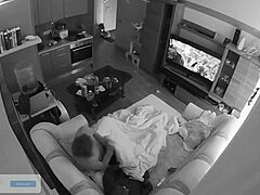 boyfriend and twink caught fucking bareback on hidden cam