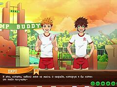 yo hiro, slurp keitaro's juicy cock like that in 3d hentai! 👅🍆💦