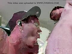 emo guys kiss fuck ass hardcore... yum cock meal!!