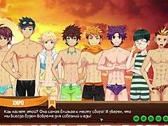 game buddies at camp episode 14 yaoi twink chat with hunter russian voiced