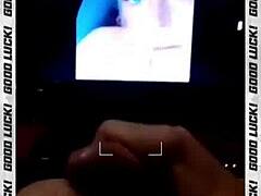 he strokes his monster cock then blasts cum tributes in epic solo compilation