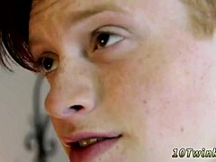 Bold black twinks kiss hard in underwear before rimjob