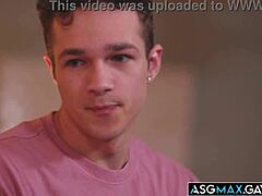 Tattooed hunks bareback deepthroat in cinema group fuck fest