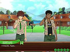 Keitaro Gets Experienced Hentai Blowjob Ass Fuck Cumshot Russian Voiceover