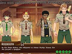 Keitaro Gets Experienced Hentai Blowjob Ass Fuck Cumshot Russian Voiceover