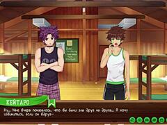 keitaro yoichi swap huge hentai blowjobs in steamy 3d yaoi scene