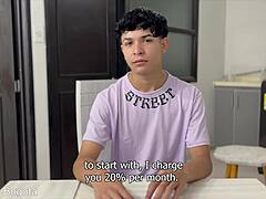 Angel Of Bogota File 9 Nervous Straight Student Tricked Into Bareback POV Twink Action