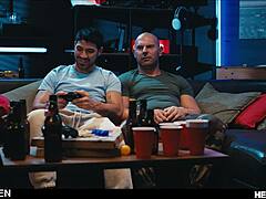 gus torres freezes time for bareback domination creampie and atm with dimitri venom