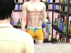 Hot Gay Models Pound Ass In Steamy 3some Group Fuck